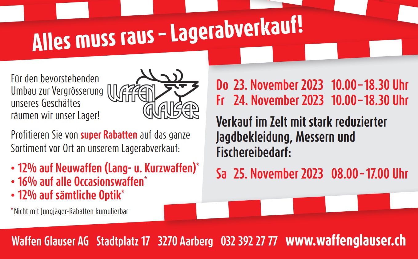 Lagerabverkauf