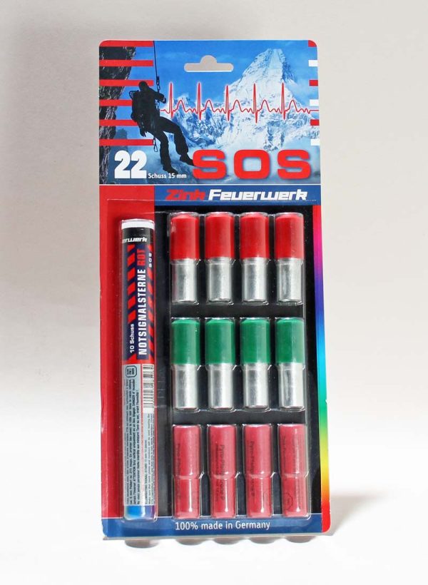 SOS Sortiment  15mm 22 Schuss