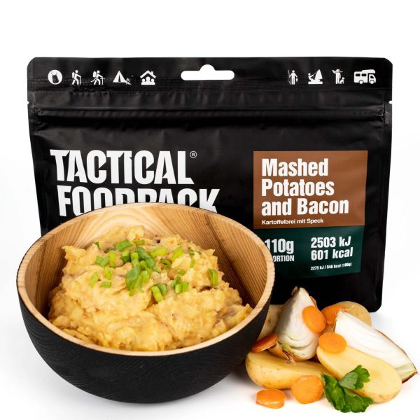 Tactical Foodpack Mashed Potatoes and Bacon - 100% natural food