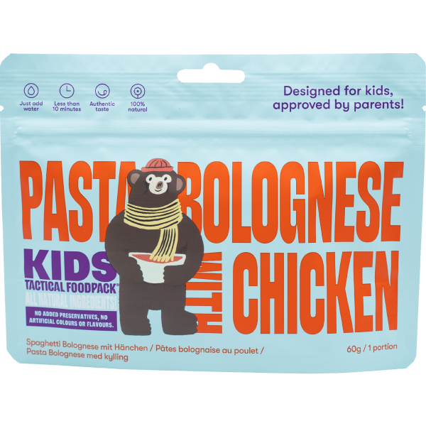 Tactical Foodpack Kids  Pasta Bolognese with Chicken