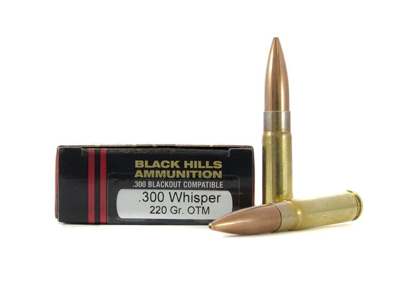 Black Hills Kal. 300 ACC Blackout/Whisper 220gr OTM Subsonic