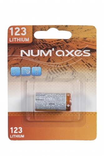 Numaxes CR123 Lithium 3V | Waffen Glauser AG