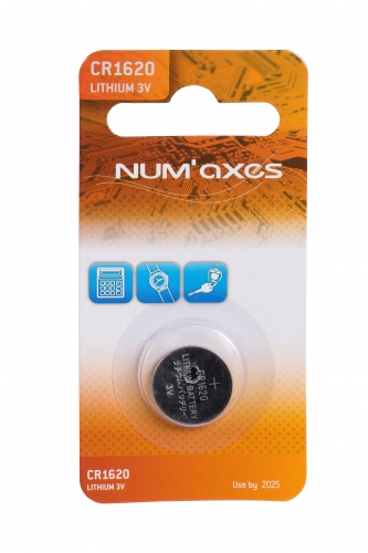 Numaxes CR1620 Lithium 3V | Waffen Glauser AG