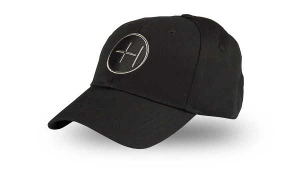 Hawke  Kappe Black Cotton Twill Cap