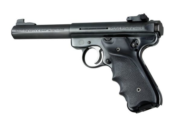 Hogue Rubber Grip Ruger MK II /MK III  mit Daumenauflage für Rechtshänder