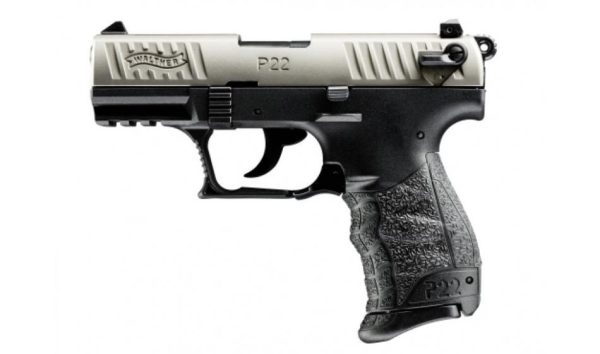 Walther P22Q Pistole Nickel Cal. .22 LR