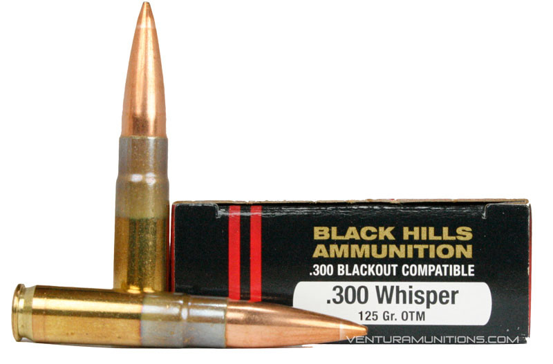 Black Hills Kal. 300 ACC Blackout/Whisper  125gr OTM Sierra Geschoss