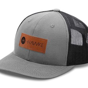 Hawke  Kappe Snapback Cap (Trucker Style) Black/Gray