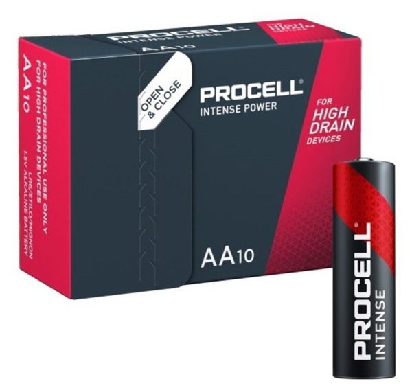 Procell Batterien AA 10er Pack Intense AA / LR6/ MN1500 by Duracell