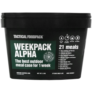 Tactical Foodpack® WeekPack Alpha - 100% natural food für eine Person für eine Woche
