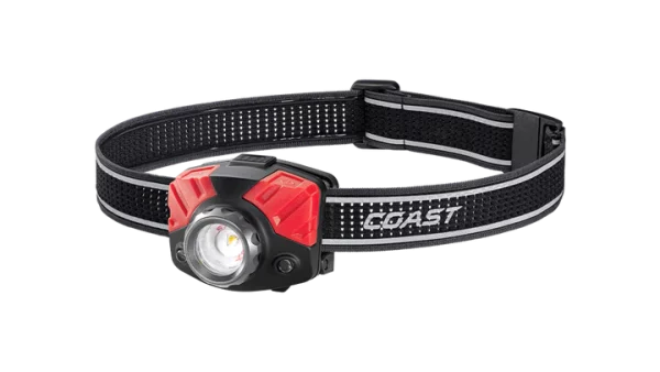 Coast FL75 LED Stirnlampe weiss & rot