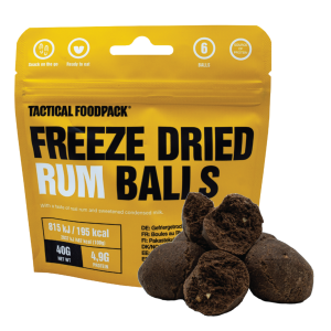 Tactical Foodpack Gefriergetrocknete Rumkugeln 40g (Freeze Dried Rum Balls)