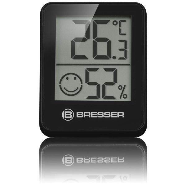 BRESSER ClimaTemp Thermo-Hygrometer Indikator 3er Set schwarz - Image 2