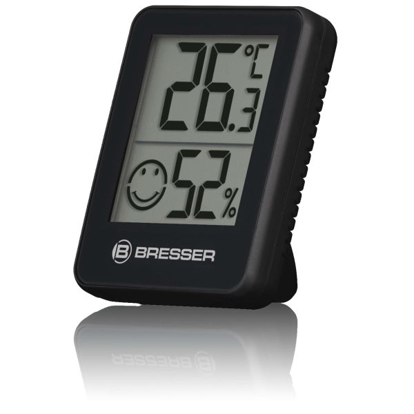 BRESSER ClimaTemp Thermo-Hygrometer Indikator 3er Set schwarz - Image 3
