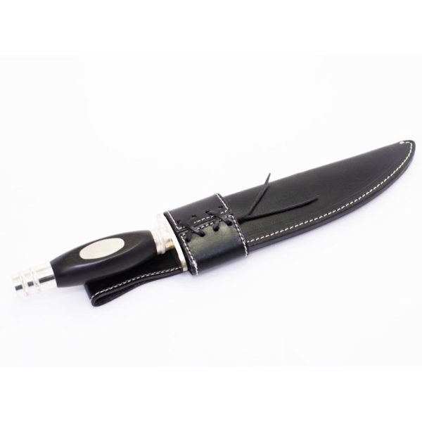 Pedersoli Rezin Bowie Messer mit Lederscheide - Image 2