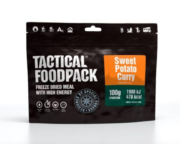 Tactical Foodpack® Süsskartofel Curry (Sweet Potato Curry) - 100 % natural food - Image 2