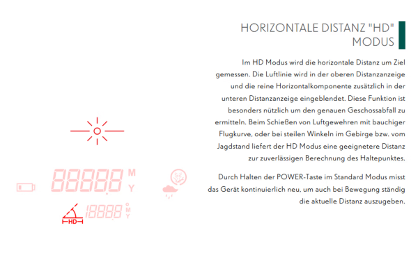 Hawke Endurance Laser Range Finder 700, Hunt mode | Rain | Yds/m mode | IPX7 WR - Image 5