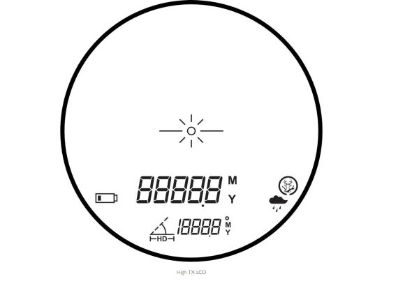 Hawke Vantage Laser Range Finder 900m, Hunt mode | Rain | Yds/m mode | IPX7 WR - Image 4
