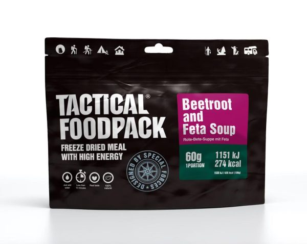 Tactical Foodpack® Beetroot and Feta Soup -100% natural food - Image 2