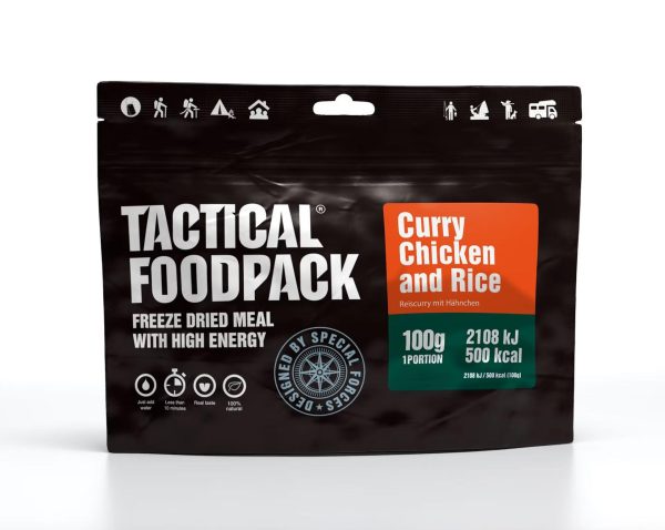 Tactical Foodpack® Curry Chicken and Rice- 100% natural food - Image 2