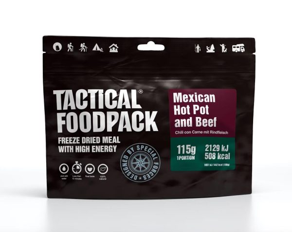 Tactical Foodpack® Mexican Hot Pot and Beef - 100% natural food - Image 2
