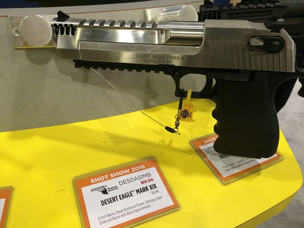 Magnum Research Desert Eagle XIX Pistole Kal. .50AE, Aluminium Griffstück mit Stainless Schlitten - Image 3