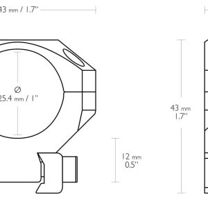 1" Diameter