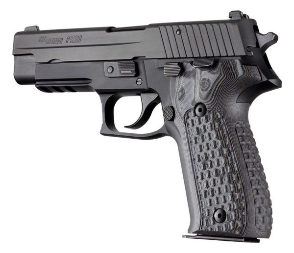 Hogue G10 grip SIG P226 Chain Link