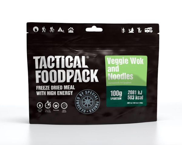 Tactical Foodpack® Veggie Wok and Noodles-100% natural food - Image 2