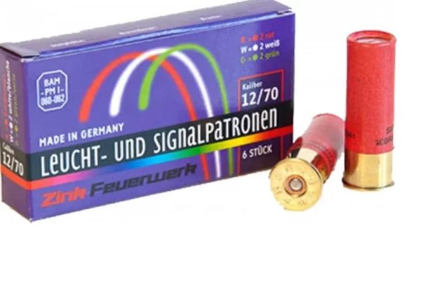 Leuchtpatronen für Flinten Kal. 12/70