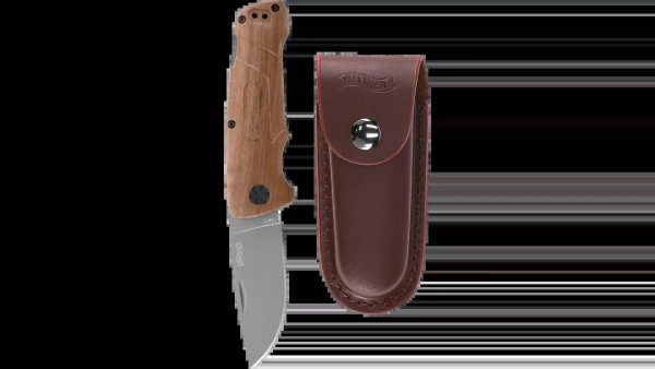 Walther Klappmesser BKW2, Blue Wood Knive Nr. 2, 440er Stahl - Image 4