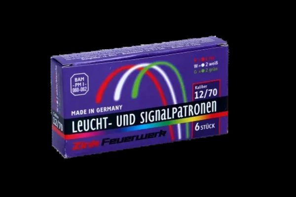 6 Schuss (2 x rot