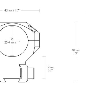 1" Diameter