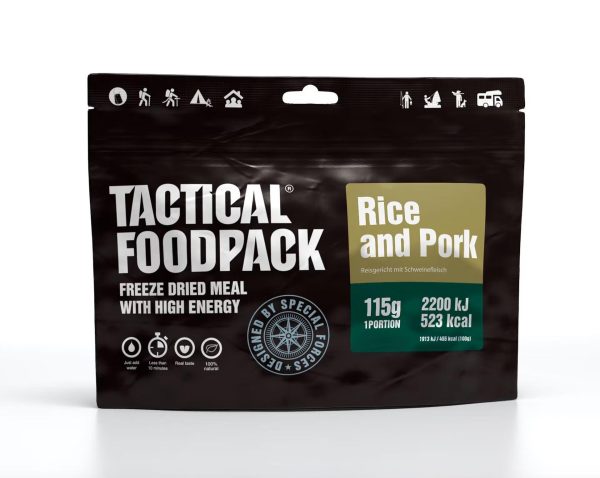 Tactical Foodpack® Rice and Pork - 100% natural food - Image 2
