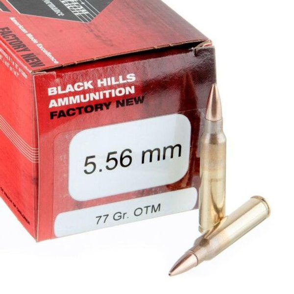 Black Hills Patrone Kal. .5.56mm OTM 77 grain Sierra Geschoss, 50 Schuss - Image 3
