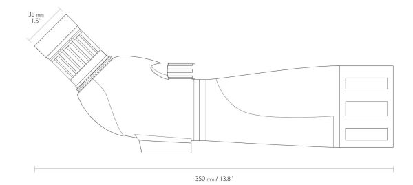 Hawke Spektiv Vantage 20-60x60 FMC | BK7 |Waterproof, mit Transportkoffer und Tischstativ - Image 5