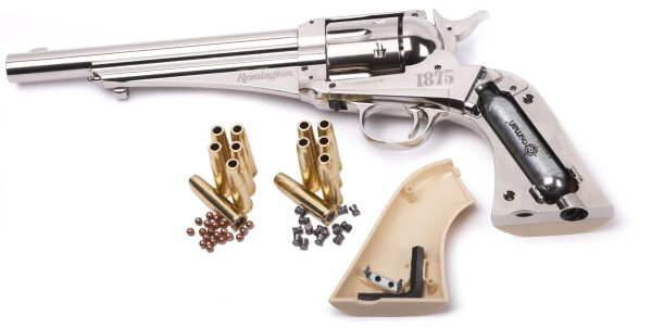 Remington 1875 CO-2 Rev. Kal. 4.5mm, Single Action mit Diabolo oder BB's, 130m/s - Image 4