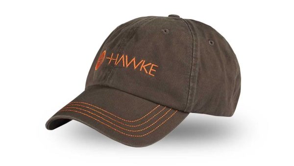 Hawke Kappe Distressed Cap Grey/Orange
