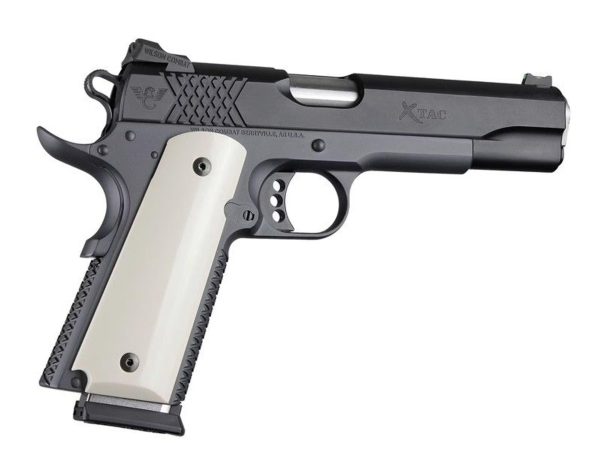Hogue Polymer Grip Colt 1911 Ivory Poly