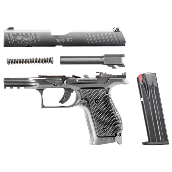 Walther Q4 Steel Frame Kal. 9mm Para, Steel Frame Griffstück aus Stahl - Image 3