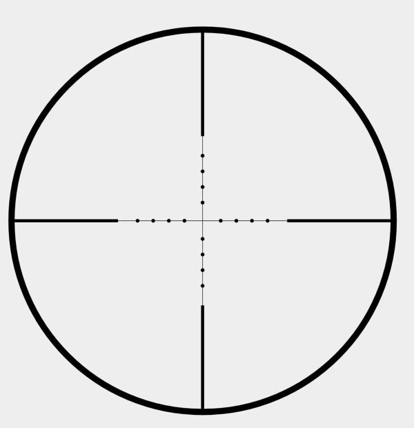 1" Mil Dot (Wire)