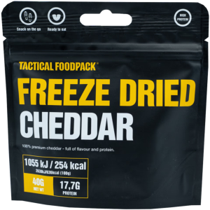Tactical Foodpack® Gefriergetrocknete Cheddar-Snacks 40g