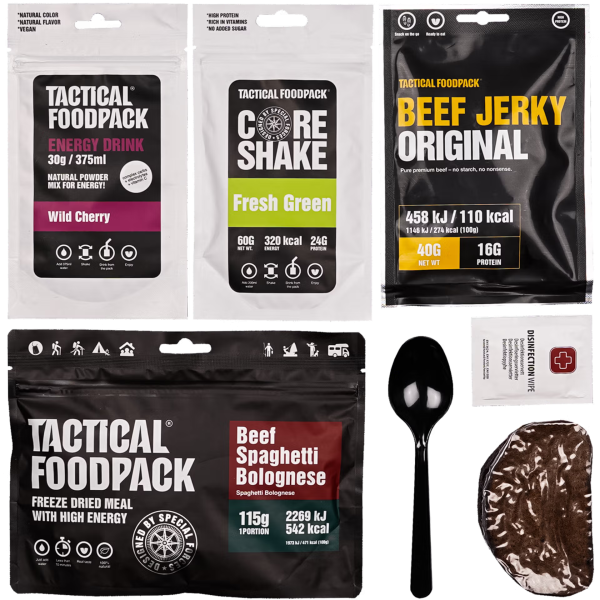 Tactical Foodpack® 1 Meal ration Echo- 100% natrual food - Image 2