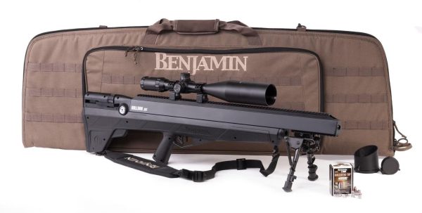 Benjamin Bulldog Rifle Set Kal. .357 PCP, Ready to shoot Set! Pressluftgewehr mit ca. 270 joules - Image 3