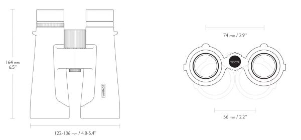 Hawke Vantage Fernglas 12x50 Grün, BAK4 | Waterproof - Image 3