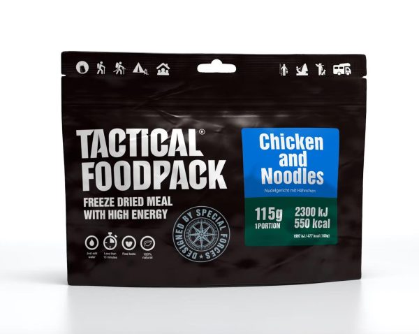 Tactical Foodpack® Chicken and Noodles- 100% natural food - Image 2