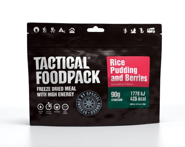 Tactical Foodpack® Rice Pudding and Berries - 100% natural food - Image 2