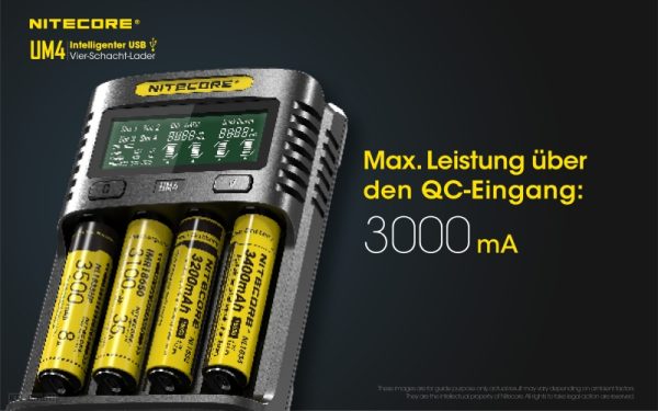 Nitecore UM4 USB Charging Station - Image 3