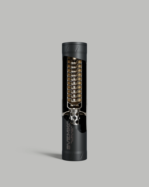 Schalldämpfer Svemko PURE L Kaliber 8 mm mit QM Gewinde
