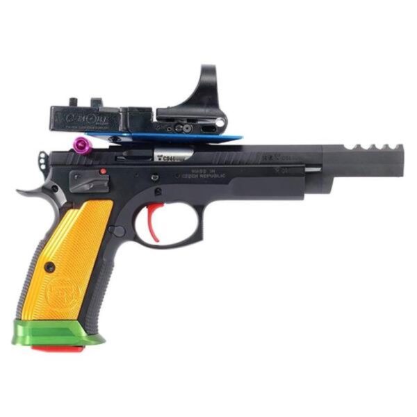 Pistole CZ TS Czechmate Parrot 9mm Para 20 Schuss Magazin - Image 2